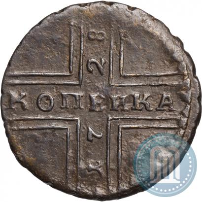Picture 1 kopeck 1728 year МОСКВА 