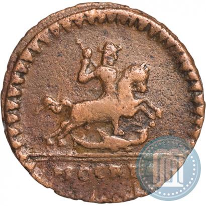 Picture 1 kopeck 1728 year МОСКВА 