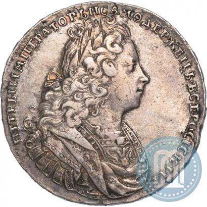 Picture 1 rouble 1729 year  "Type of 1727"