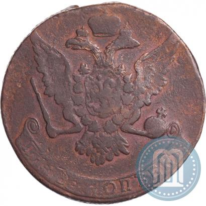 Picture 5 kopecks 1758 year  