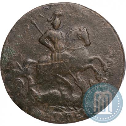 Picture 2 kopecks 1758 year  "Nominal under St. George"