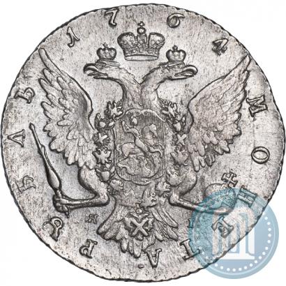 Picture 1 rouble 1764 year СПБ-ЯI 