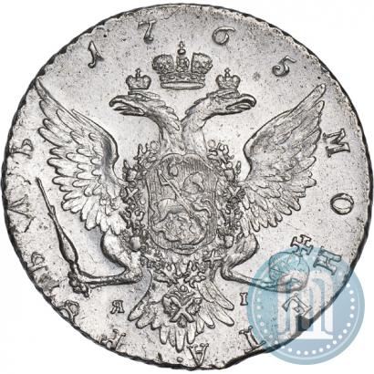 Picture 1 rouble 1765 year СПБ-ЯI 