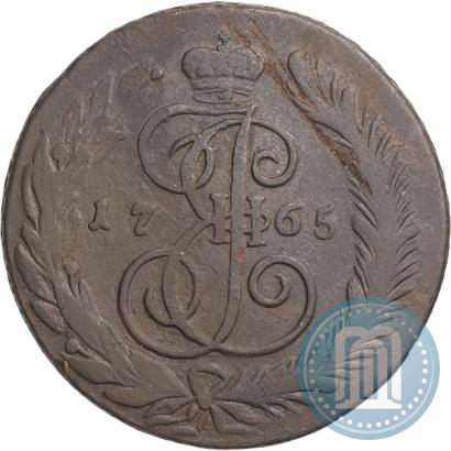 Picture 5 kopecks 1765 year СМ 
