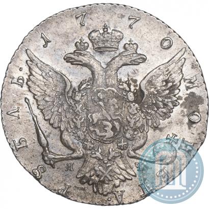 Picture 1 rouble 1770 year СПБ-ЯЧ 