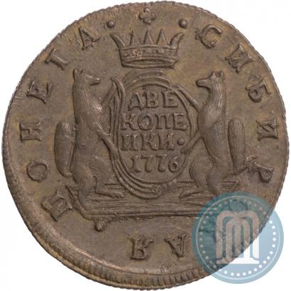Picture 2 kopecks 1776 year КМ 
