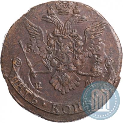 Picture 5 kopecks 1778 year ЕМ 