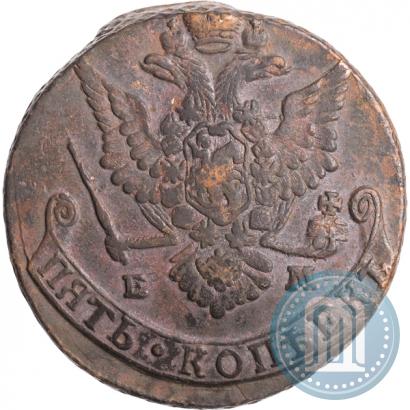 Picture 5 kopecks 1778 year ЕМ 
