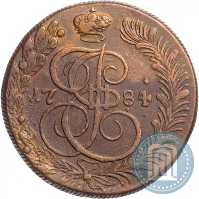 Picture 5 kopecks 1784 year КМ 