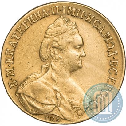 Picture 10 roubles 1785 year СПБ 