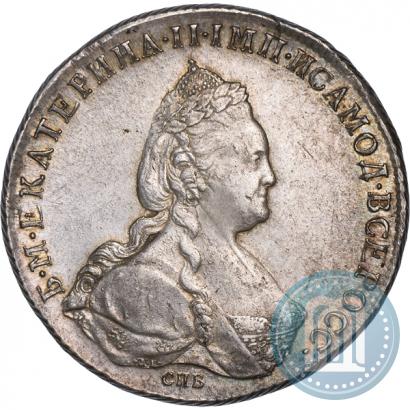 Picture 1 rouble 1786 year СПБ-ЯА 