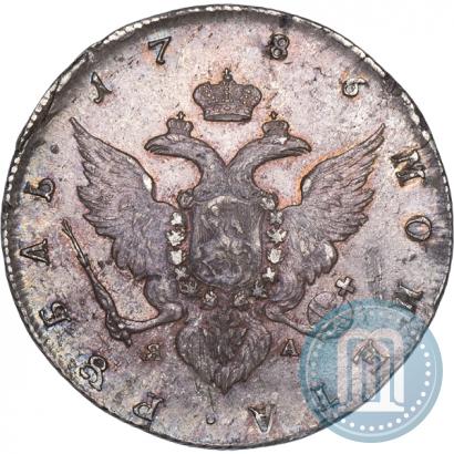 Picture 1 rouble 1786 year СПБ-ЯА 
