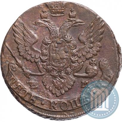 Picture 5 kopecks 1788 year ЕМ 