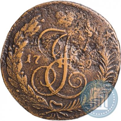 Picture 5 kopecks 1789 year ММ 