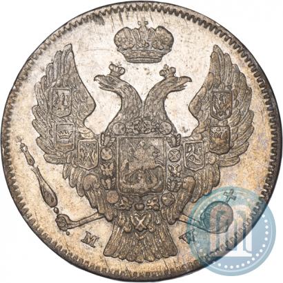 Picture 30 kopecks - 2 złotych 1835 year MW 