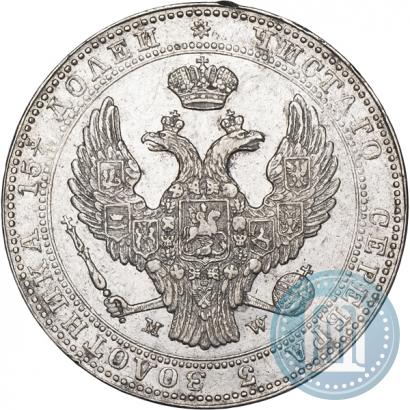 Picture 3/4 roubles - 5 złotych 1840 year MW 