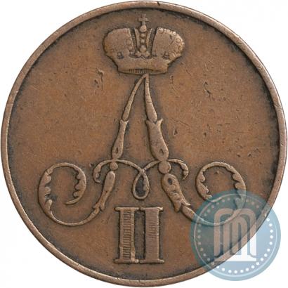 Фото 1 копейка 1855 года ВМ 