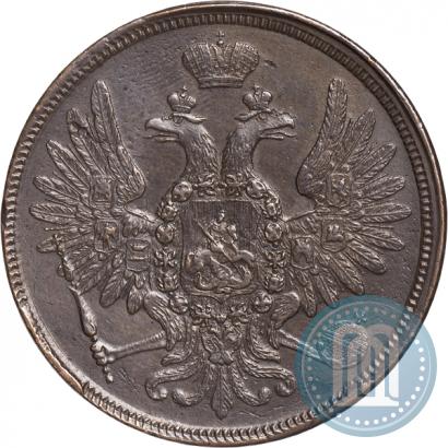 Фото 5 копеек 1858 года ЕМ "Тип 1849-1857"