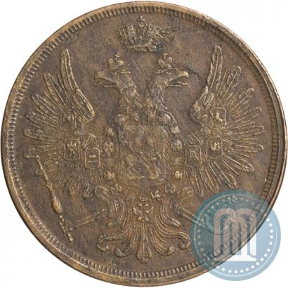 Фото 3 копейки 1858 года ЕМ 