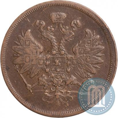 Фото 2 копейки 1859 года ЕМ 