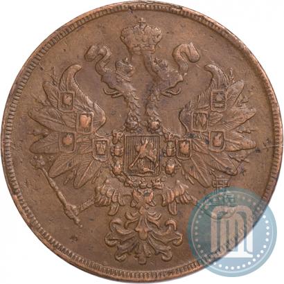 Фото 2 копейки 1861 года ЕМ 
