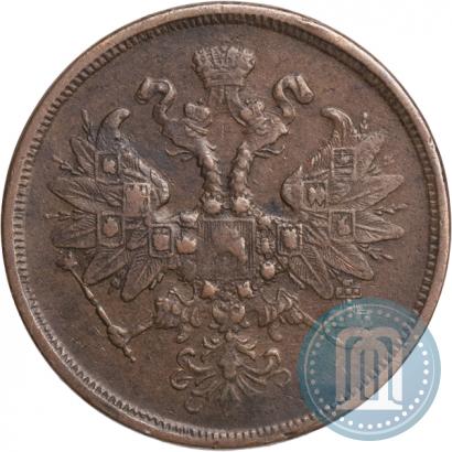 Фото 2 копейки 1861 года ЕМ 