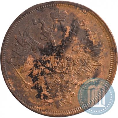 Фото 5 копеек 1863 года ЕМ 