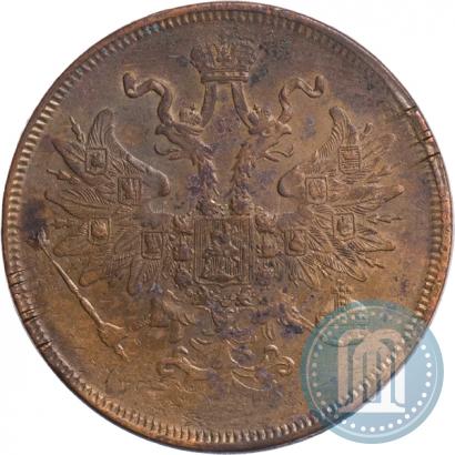 Picture 5 kopecks 1864 year ЕМ 