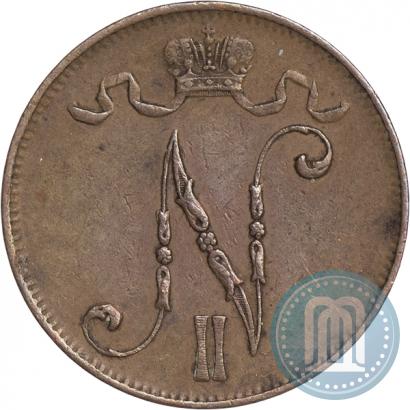 Фото 5 пенни 1911 года  