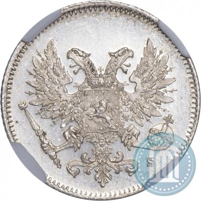 Picture 25 pennia 1917 year S 