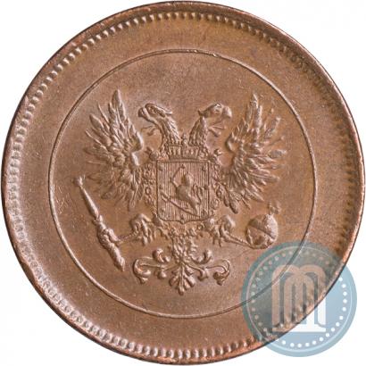 Picture 5 pennia 1917 year  