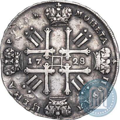 Фото 1 рубль 1728 года  "Тип 1728"