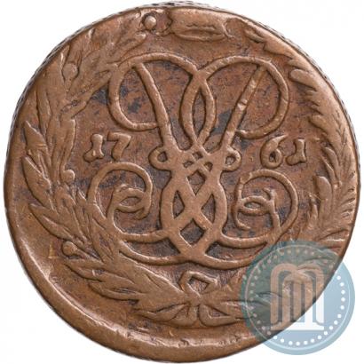 Picture 2 kopecks 1761 year  "Nominal under St. George"