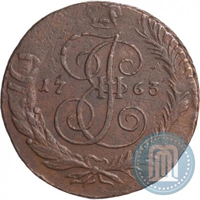 Picture 5 kopecks 1763 year СПМ 