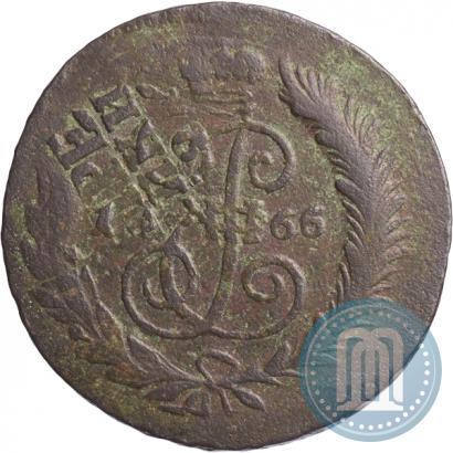 Фото 2 копейки 1766 года СПМ 