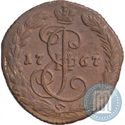 Фото Денга 1767 года ЕМ 