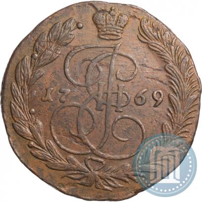Фото 5 копеек 1769 года ЕМ 