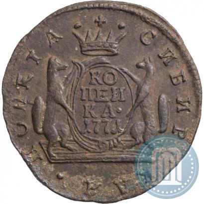 Фото 1 копейка 1771 года КМ 