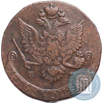 Picture 5 kopecks 1782 year ЕМ 