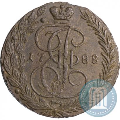 Picture 5 kopecks 1788 year ЕМ 