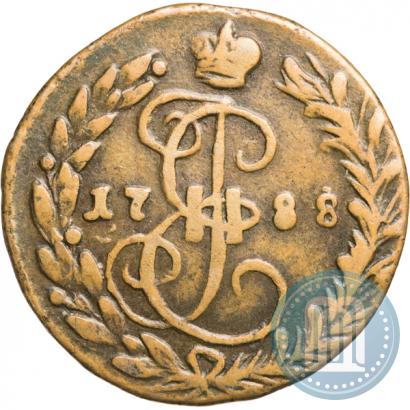 Фото Денга 1788 года КМ 
