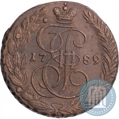 Фото 5 копеек 1789 года ЕМ 