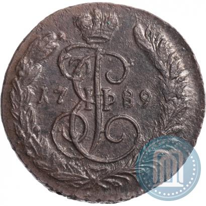 Фото 1 копейка 1789 года ЕМ 