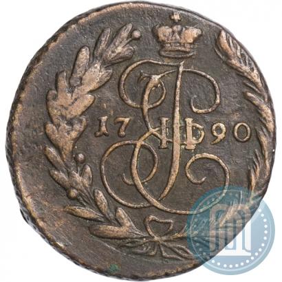 Фото 2 копейки 1790 года ЕМ 