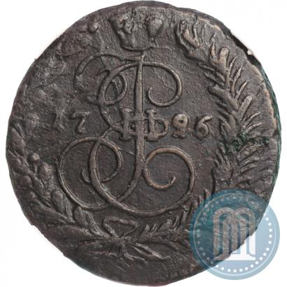 Фото 2 копейки 1796 года ЕМ 