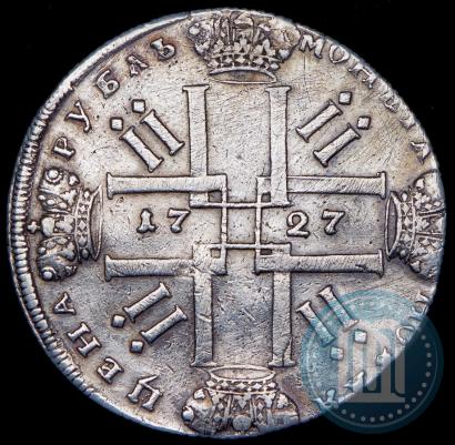 Picture 1 rouble 1727 year  "Petersburg type"
