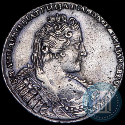 Picture 1 rouble 1733 year  