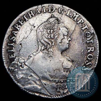 Picture 24 kopecks 1757 year  "For Livonia"