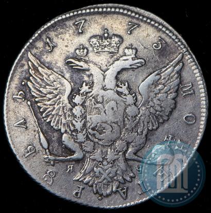 Фото 1 рубль 1773 года СПБ-ЯЧ-Т.I. 