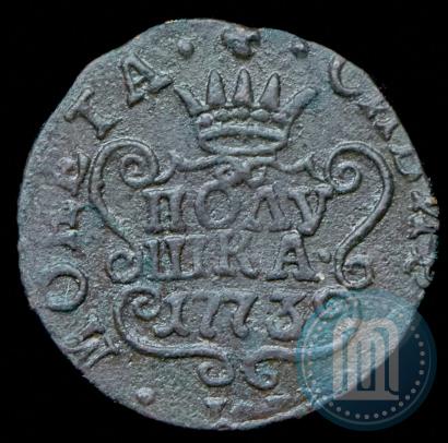 Фото Полушка 1773 года КМ 